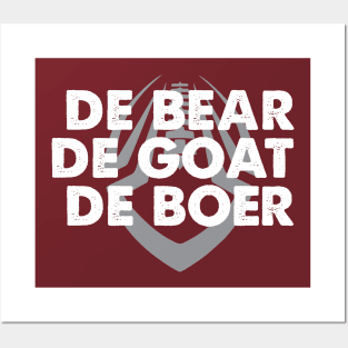 De Bear De Goat De Boer Alabama Posters and Art